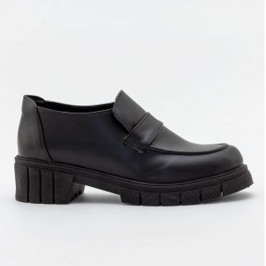 Mocassim Básico Tratorado Preto